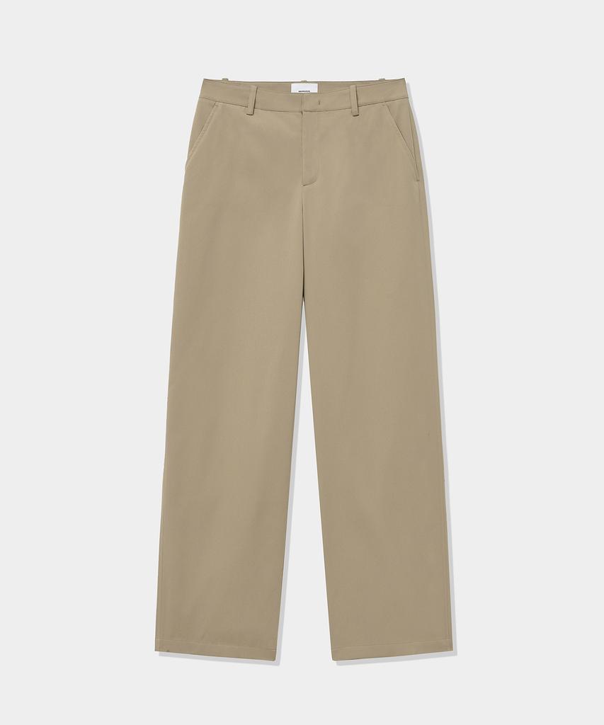 MONGDOL Essential Straight Pants Beige Mdpt051Beige