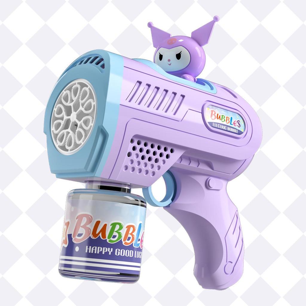 Popular Kid's 32-Hole Electric Bubble Gun - Automatic Handheld Toy for Bubbles