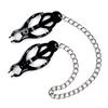New Design Silver/Black Muqu Metal Bondage for Couples Flirt Adult Games Vaginal Nipple Clamps Breast Clip