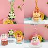 Charming Swim Resin Ring Keychain For Pool Parties With Fun Dog Bear Styles Panda