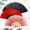 Handmade Classical Chinese Folding Fan for Men and Women - Perfect for Dance, Photography, and Hanfu Props