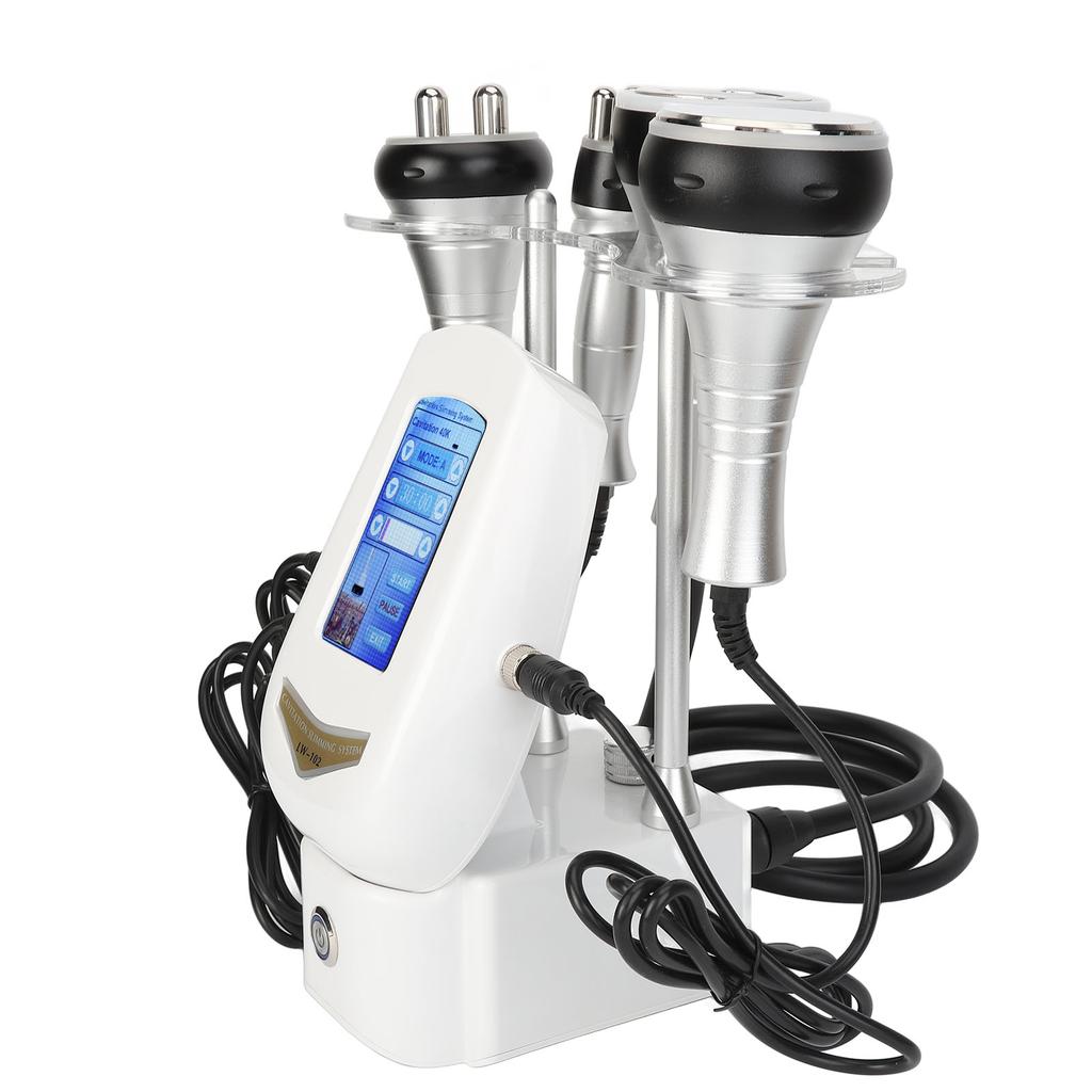 40K 4 в 1 RF Вакуумная кавитационная машина Инструмент для ухода за кожей лица Многофункциональная машина для похудения тела