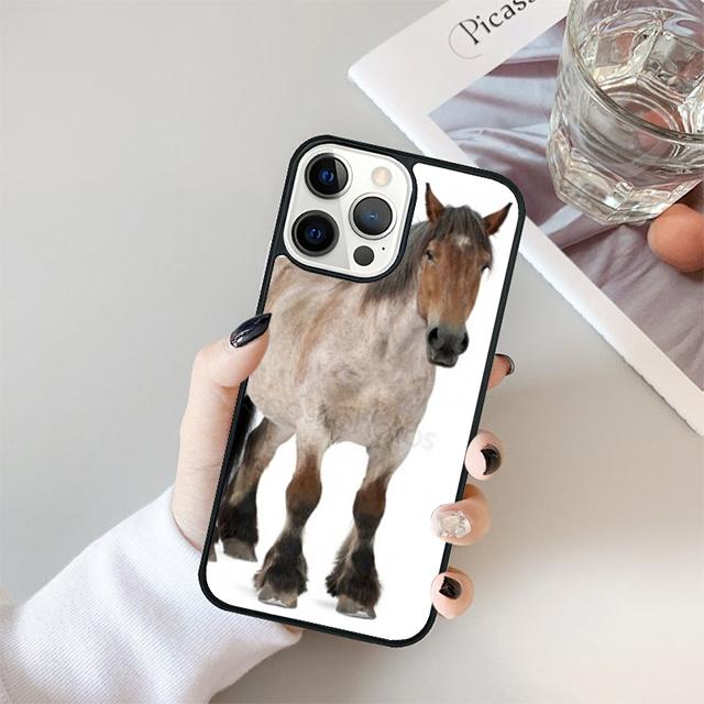 КРАСИВЫЙ ФЬОРДСКИЙ КОНЬ Ракушка Для iPhone 17 Air 15 16 14 13 12 Pro Max 11 Pro Max Plus Чехол для телефона