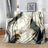 2025 New Style Colour Gold Marble Luxurious Blanket,Soft Throw Blanket for Home Bedroom Bed Sofa Travel Picnic Cover Kid Gift