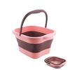 Foldable Foot Bath Bucket, 15L Large Capacity, Foldable for Easy Storage, Space-Saving, Lightweight, SPA, Foot Reflexology, Relieves Cold Feet, Stress