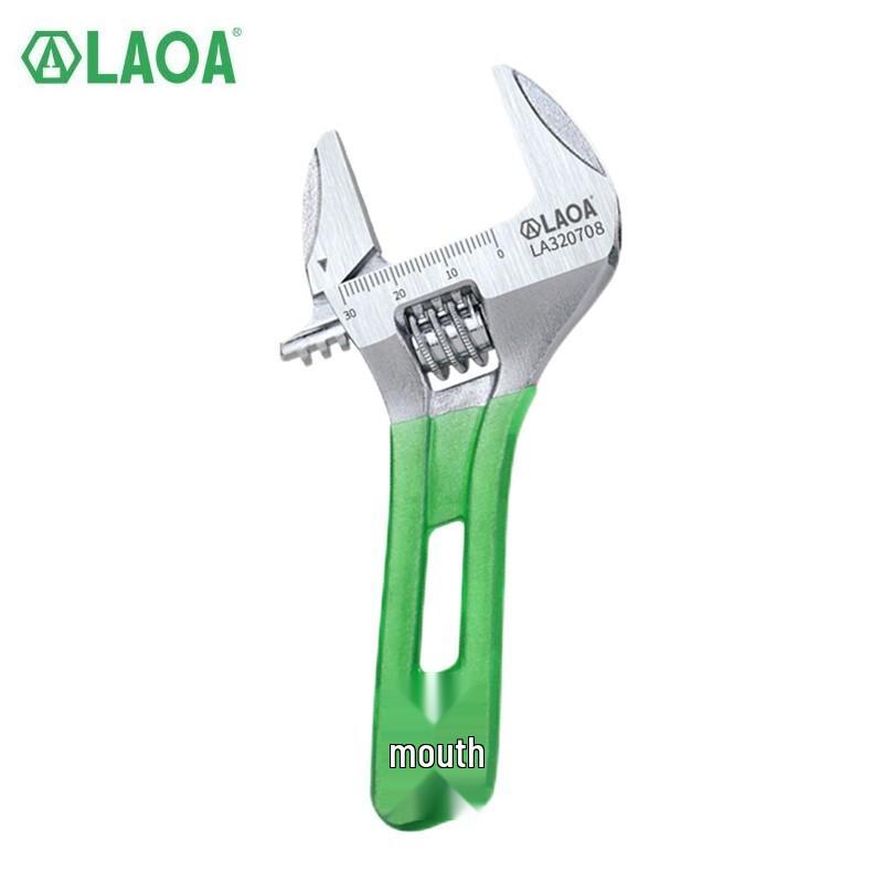 LAOA Короткоручный разводной ключ с широким зевом