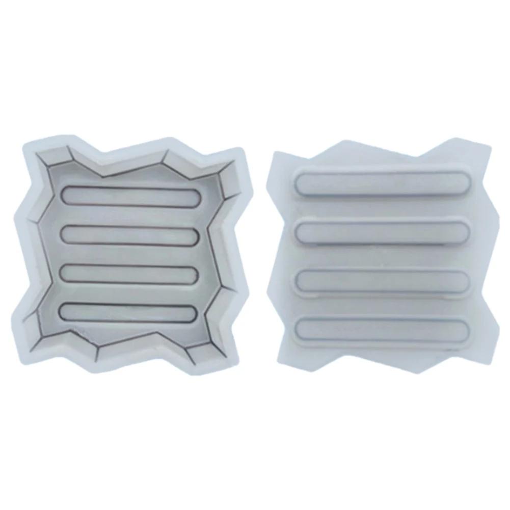 Пластиковые формы для бетона Многоразовые Сделай сам Форма для тротуарной плитки для садовой дорожки Форма для бетонной плитки для тротуара, пешеходной дорожки, патио