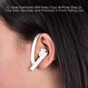 Пара не теряющихся заушных крючков для наушников Apple для Airpods, профессиональные противоскользящие силиконовые насадки для наушников, без наушников