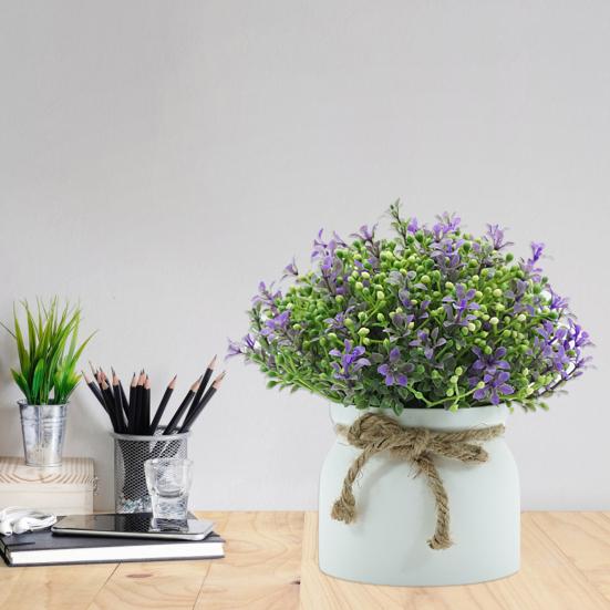 Artificial Flower Nice-looking Beautiful Decorative Fake Vivid Fake Flower Simulation Plant Decor