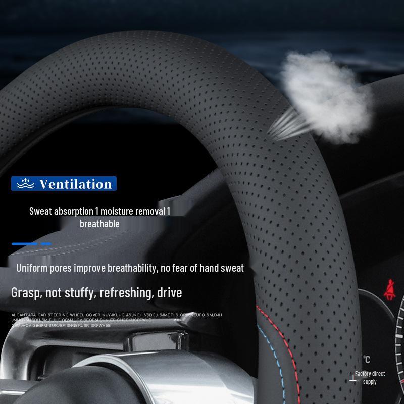 Натуральная кожаная оплетка руля для L6-L9 и салонов автомобилей Ideal ONE