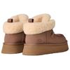 UGG Дубленка Теплые Универсальные Удобные Снежные Ботинки Женские ботинки Коричневый 1143954-RYK