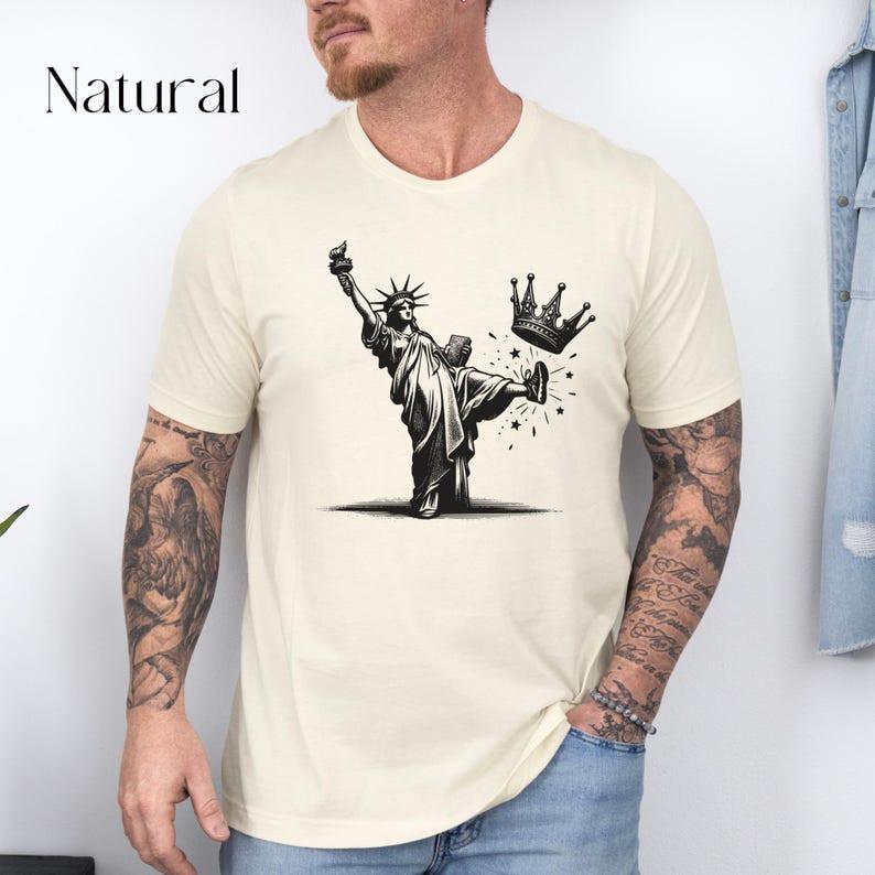 Statue of Liberty No Kings Shirt | Anti-Trump, Liberal, Democracy Protest Tee
