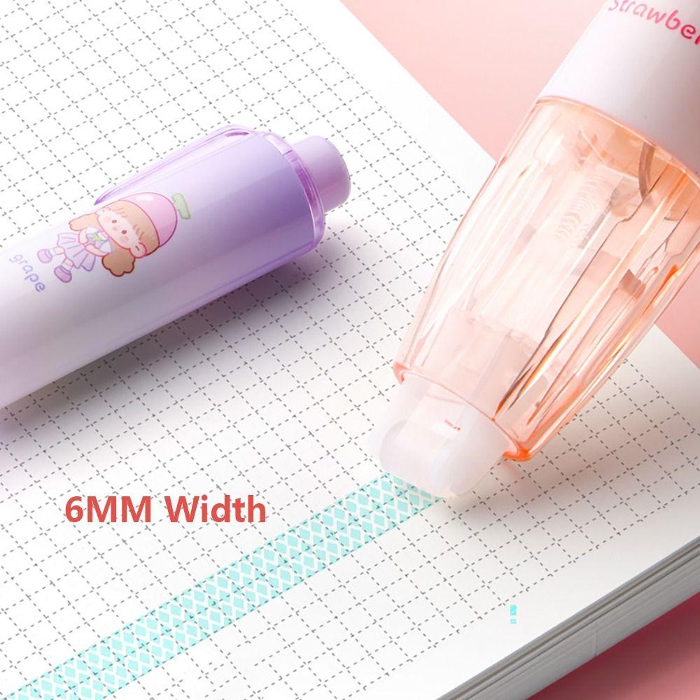 DIY Scrapbooking Glue Tape Pen Shape Roller Glue Tape High Quality Dot Glue Student Stationery