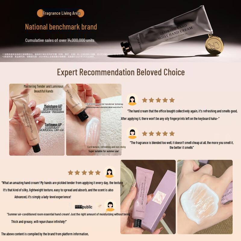 Dear lrean Fragrant Moisturizing Hand Cream - Spring Wilds