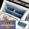 For MG MG4 Silicone Center Console Front Storage Tray Compartment Electric Vehicle Stowing Tidying Central Organizer Accessories