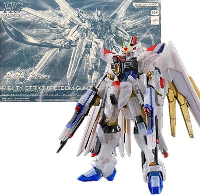 Пластиковая модель HG Mighty Strike Freedom Gundam Mobile Suit SEED FREEDOM Gundam Event Limited 1/144 [Прозрачный цвет]