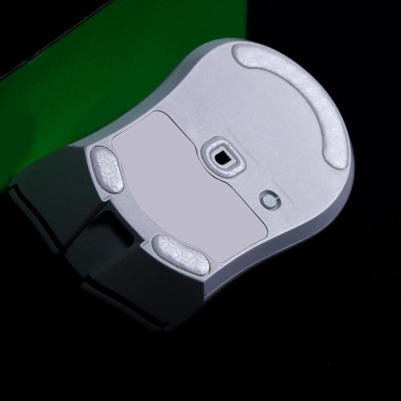 Esportstiger SNOW Series Mouse Skates Stickers Mouse Feet Pad Round Glides Curveds Edges for DeathAdder Mouse