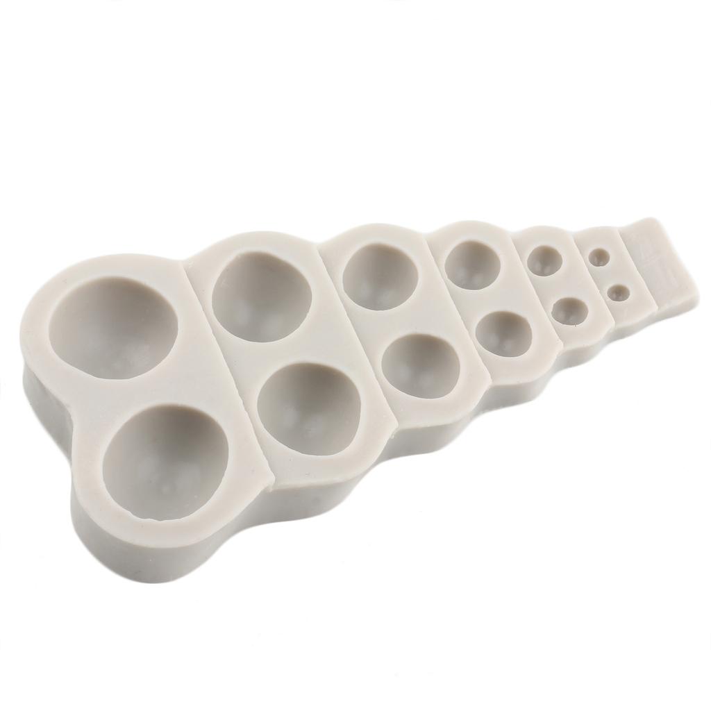 Жемчужная форма для помадки, жемчужная полусфера, шоколадные силиконовые формы для украшения торта, топпер для кексов, конфетная жевательная паста, формы из полимерной глины