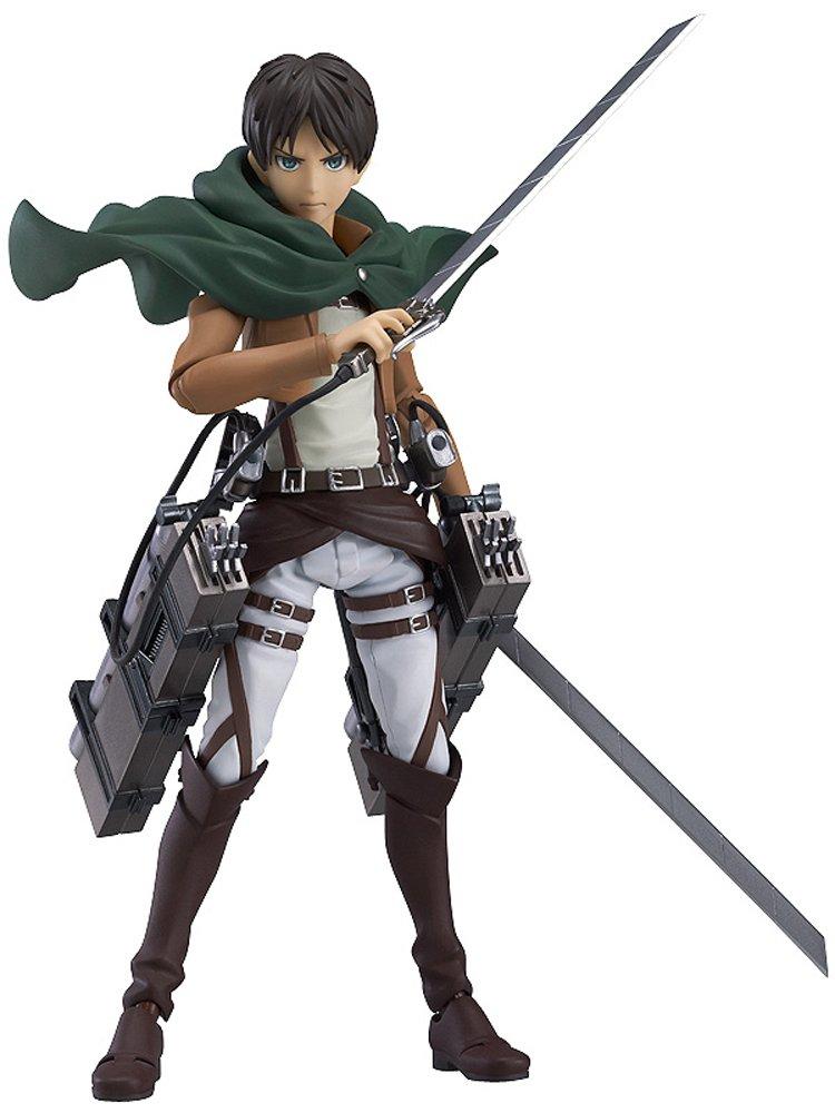 Figma Attack On Titan Eren Yeager ABS PVC Painted Movable (non-scale & Figure)