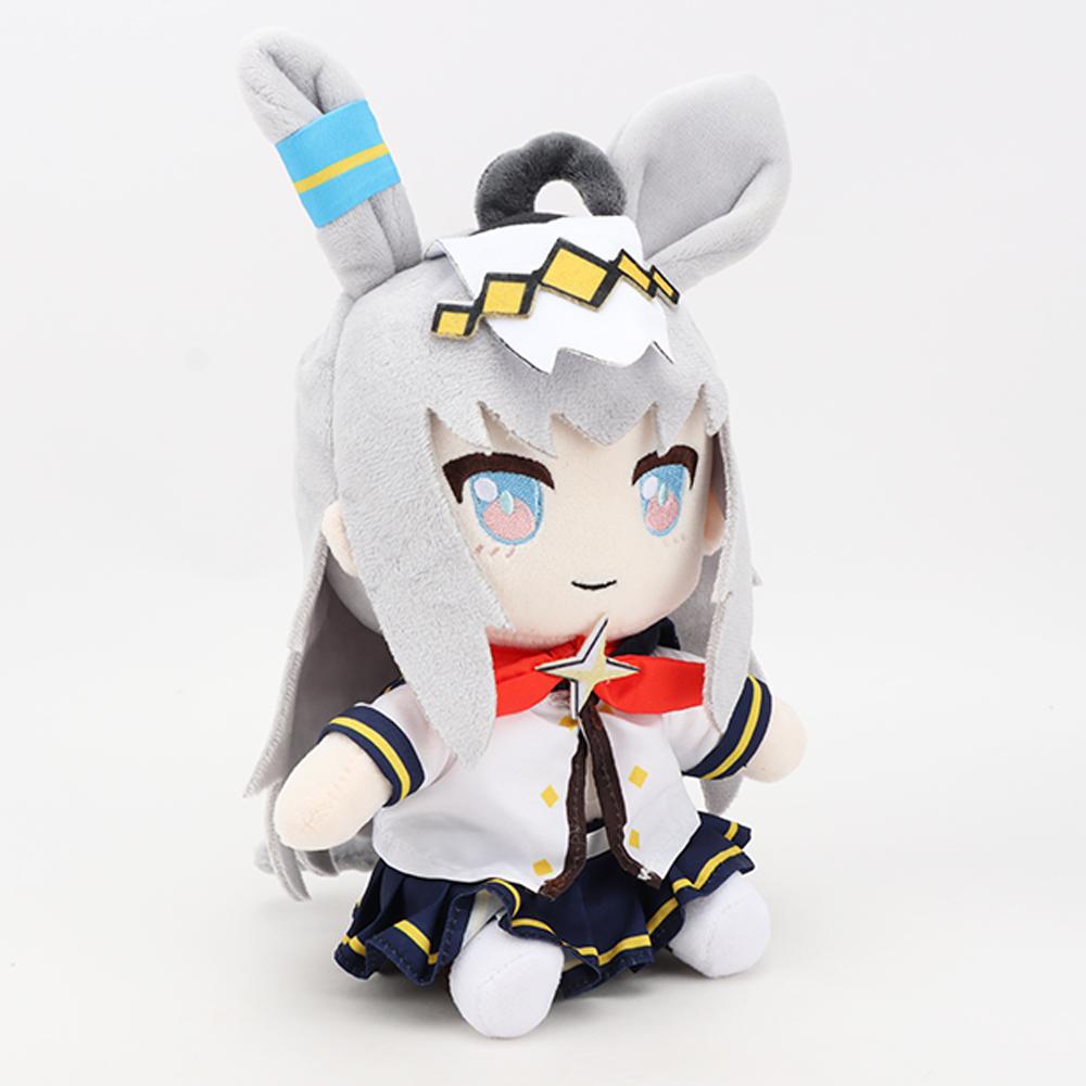 25 см Новые плюшевые игрушки Uma Musume Pretty Derby Мягкие игрушки из фильма Милые мультяшные мягкие куклы Огури Кап Периферия для фанатов Подарки