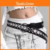 Inspired Metal Retro Buckle Belt With Hollow Out Design Outfits Fashionable