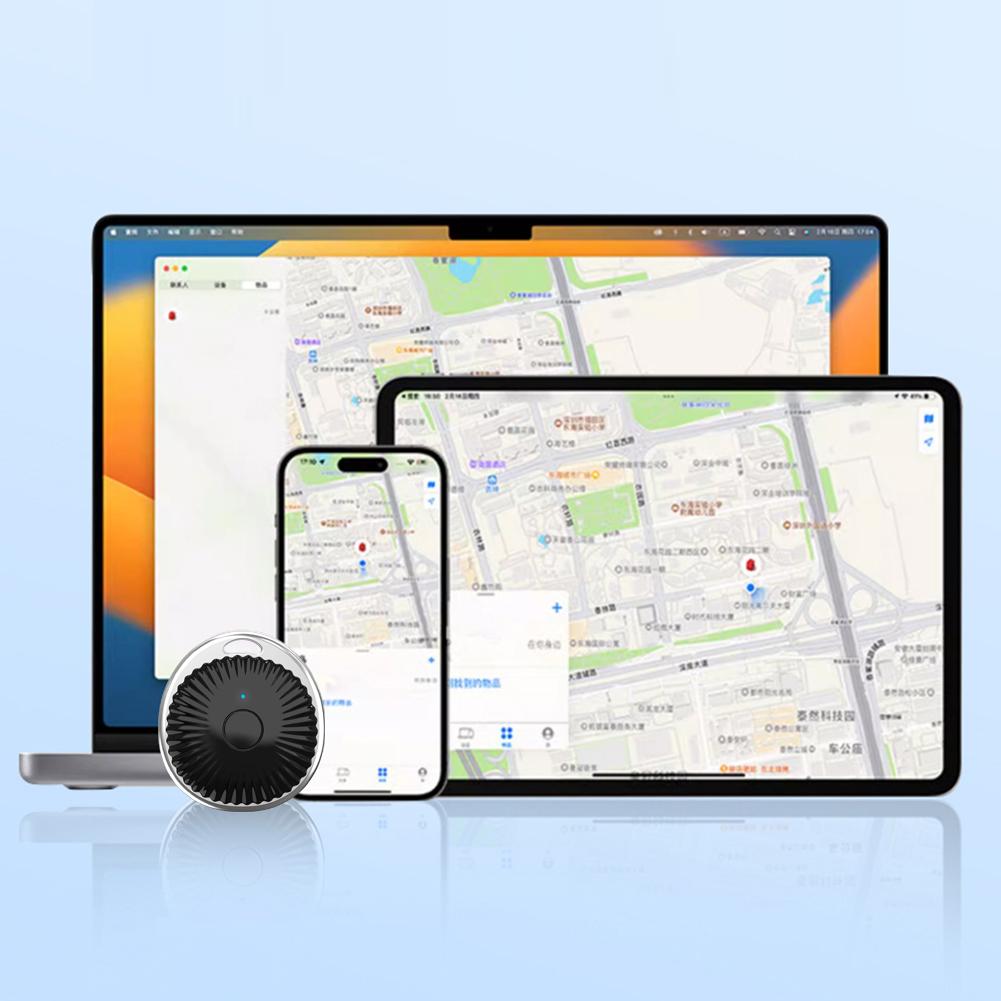 Анти-потерянный напоминатель Совместимость с Bluetooth Работа с Apple Find My Smart GPS Трекер Поисковик ключей Локатор Багаж Трекер Бирка