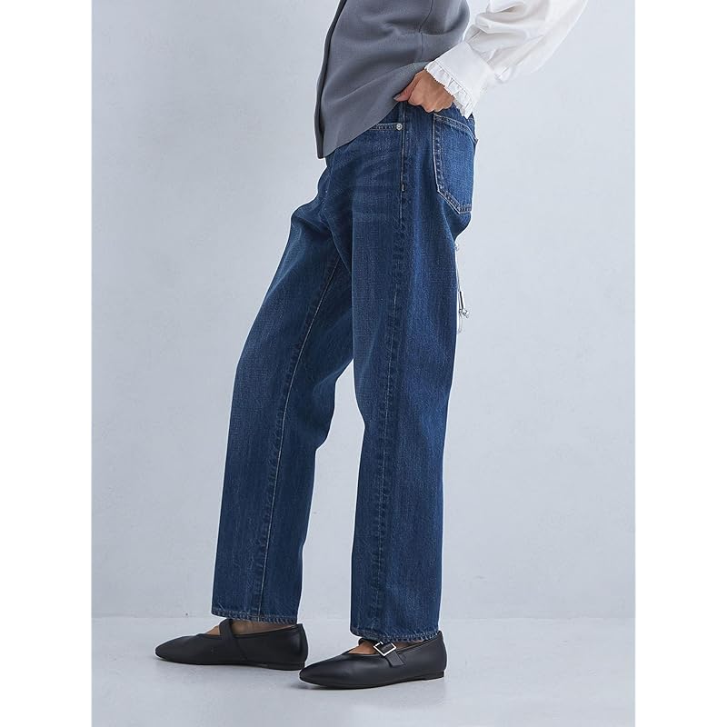 [United Arrows green label Relaxing] размер С фирменными джинсовыми брюками SIGNATURE SHORT/TALL 36146992742 7930 ТЕМНО-СИНИЙ(79) S(36)