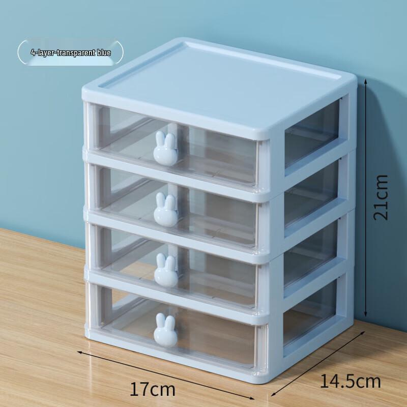 Cute Rabbit Desktop Drawer Organizer