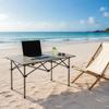 Folding Camping Table Metal Frame Portable