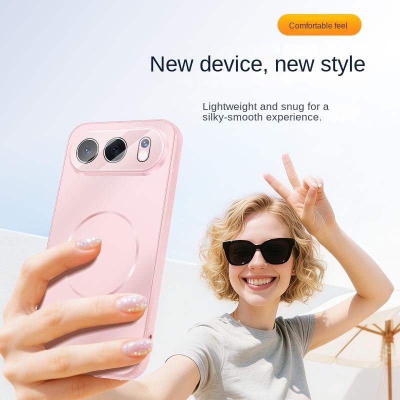 Для чехла на телефон Huawei Honor 500 / 500 Pro, защита объектива с магнитным креплением, матовая текстура, материал ТПУ