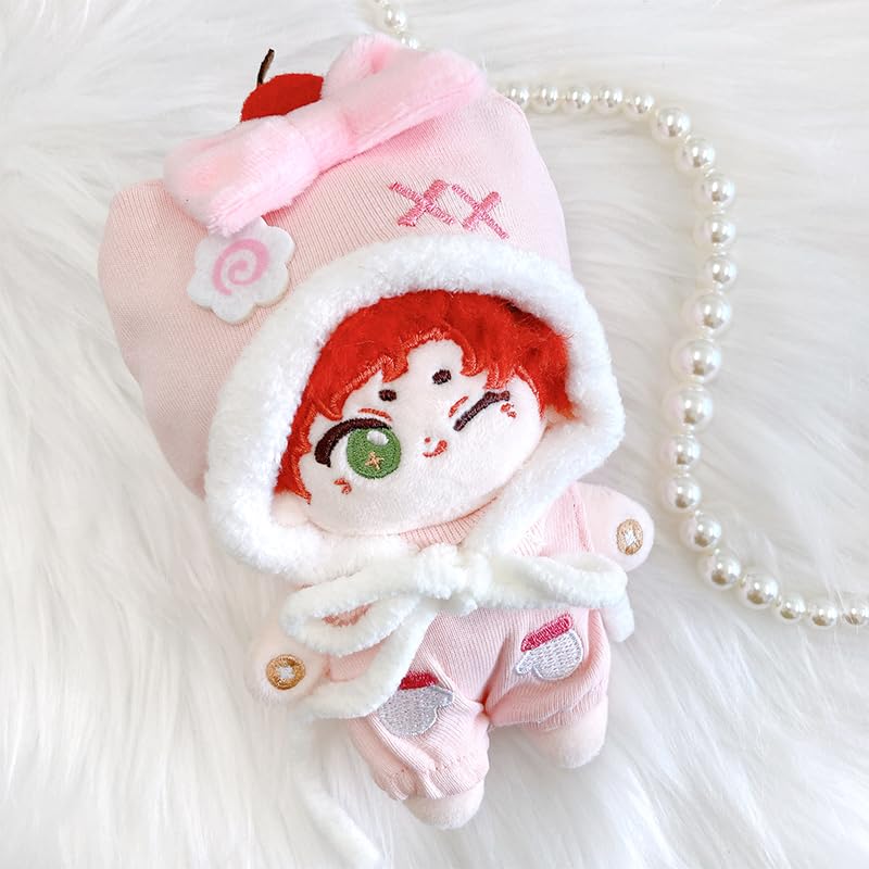 Kigurumi Cap Clothes Set 10cm Plush Kigurumi Otaku Doll Kpopdoll Costume & (for Dolls) Pink, Clothes, Accessories, Activities, Mascot, [Used]