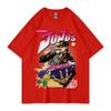 New Fashion Jojo Bizarre Adventure T Shirt Cool Unisex Short Sleeved Vaporwave Aesthetic Jotaro T-shirt Kujo Unisexga Graphic Tee To