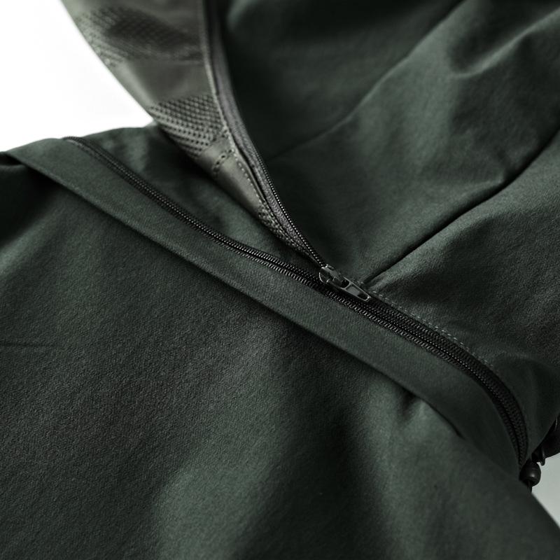 Новая мужская простая повседневная куртка с капюшоном, быстросохнущая водонепроницаемая куртка, куртка, куртка