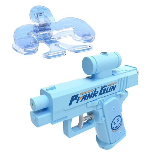 Игрушка-пранк Водный пистолет Двусторонний разбрызгиватель воды Многоразовый Спрей-пранк Вперед Назад Игрушка для игр с водой на открытом воздухе для офиса школы