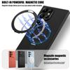Подходит для Samsung S24ULTRA Чехол-кронштейн для мобильного телефона ТПУ Получехол Кожа S23 Магнитная присоска MagSafe Накладка