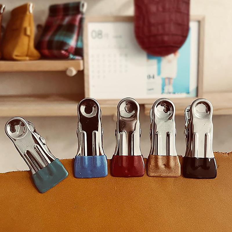 5 шт., металлический помощник для рукоделия из кожи, шовный зажим, ручная работа, инструмент для фиксации кожи