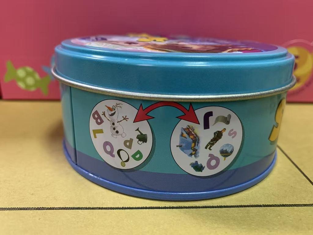 Замороженная Карточная Игра Игрушки Принцессы Жестяная Коробка Семейная Веселая Вечеринка Праздники Инструмент для Кемпинга Спортивный Рождественские Хэллоуинские Подарки
