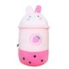 Haesol Bubble Tea Cafe Rabbit Большая подушка для тела, насадка для спящей куклы, розовая, корейские детские товары