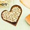 1/4 шт. Деревянный поднос для фруктов в форме сердца, поднос для грецких орехов, закусок, десертов, штабелируемый многоцелевой поднос для обеденного стола