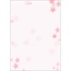 Сасагава Японский узор Вагокоро Вишня 10 листов Бумага Така-ин, 4-1005, Цветок, A4,