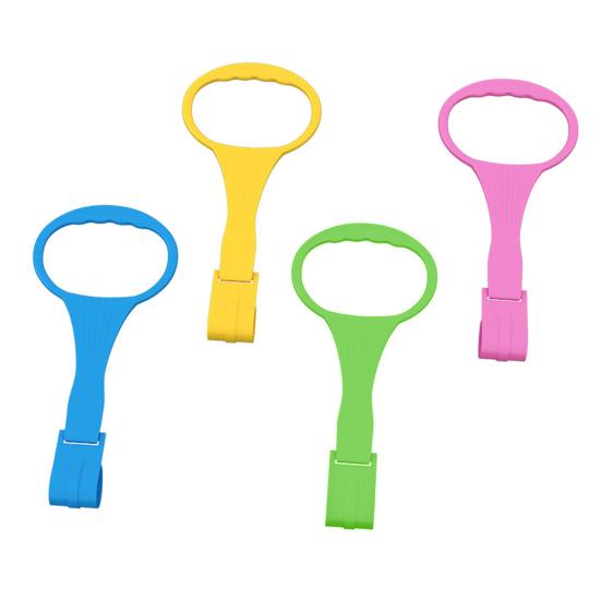 4 шт. детские подтягивающие кольца для упражнений при ходьбе, легкая установка, детский гимнастический стенд, вспомогательные кольца для вставания, милые