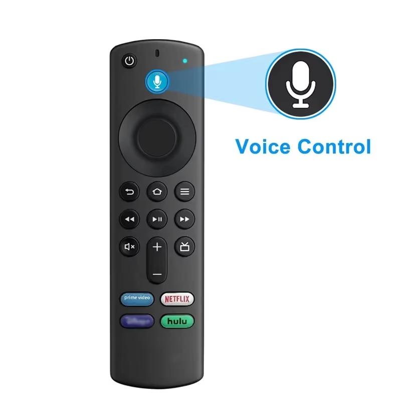 Сменный голосовой пульт дистанционного управления Bluetooth для Fire TV Stick 4K Max 3-го поколения Stick Lite Cube Контроллер Smart TV работает с Alexa