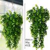 Artificial 5Forks Rattan Eucalyptus Wall Hanging Simulation Greenery Fake Hanging Plants Vine Diy Home Outdoor Decor Plant