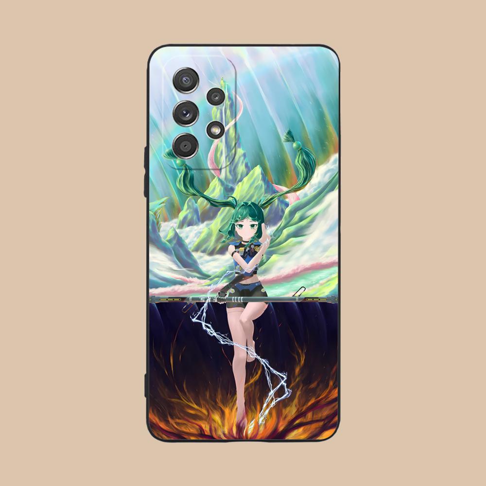 Чехол для телефона Zenless Zone Zero QingYi для Samsung Galaxy M55 54 42 35 34 33 32 23 22 15 14 13 12 F55 5G Цветной чехол для мобильных телефонов