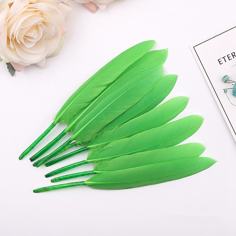 20/100pcs Duck Feathers DIY Feathers for Jewelry Making Plumes Earring Home Wedding Decoration Plumas Crafts Accessories 10-15CM