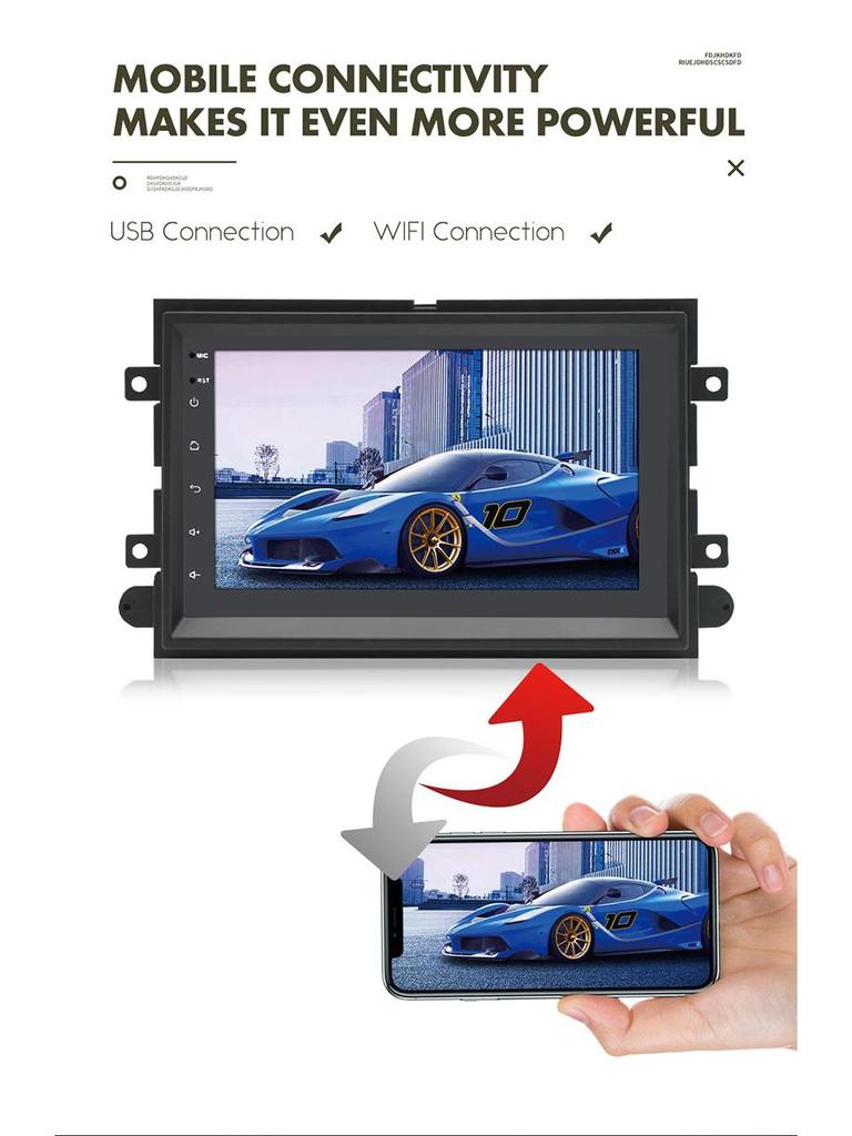 7-Inch Android Bluetooth MP5 Player for Ford F150