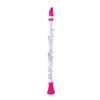 Nuvo Пластиковый духовой инструмент Кларнет C Key Clarineo Clarineo N120CLPK эксклюзивный 2.0 Белый/Розовый [С полужестким футляром] []