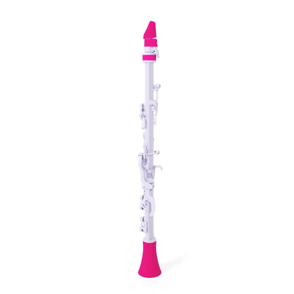 Nuvo Пластиковый духовой инструмент Кларнет C Key Clarineo Clarineo N120CLPK эксклюзивный 2.0 Белый/Розовый [С полужестким футляром] []
