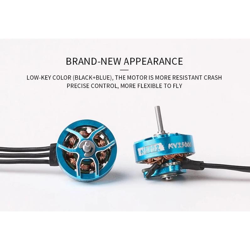 T-HOBBY M0802 KV27000 1S FPV Brushless Motor 9N12P 1mm Shaft 1.78g for 65-75mm Tinywhoop Indoor Racing Whoop Drone RC Quadcopter