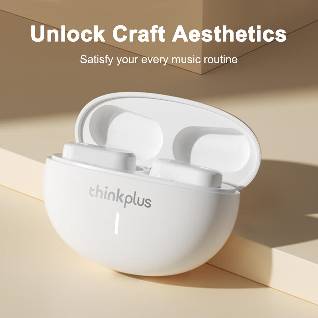 Lenovo Наушники LP19 True Wireless BT5.3 с чехлом для зарядки, спортивные наушники для бега, музыка